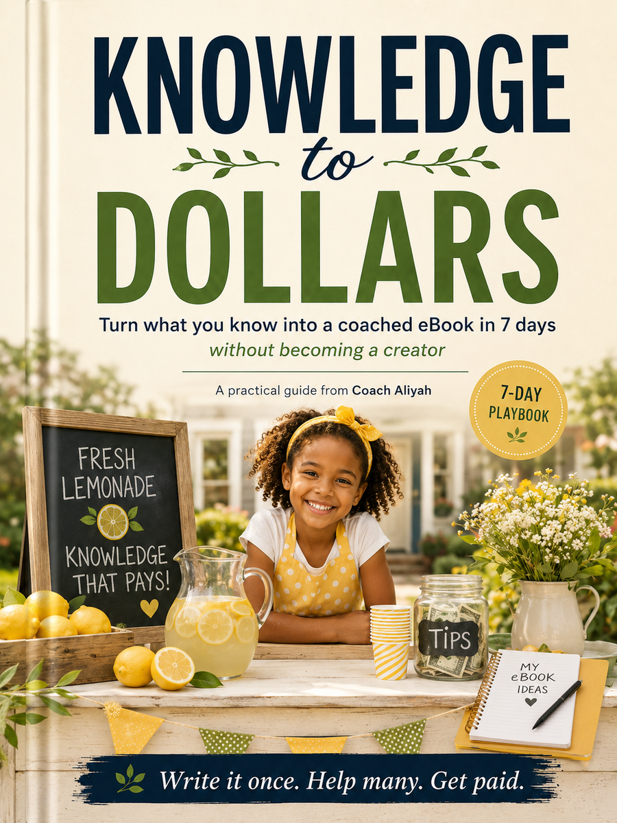 Knowledge to Dollars: Turn What You Kno…