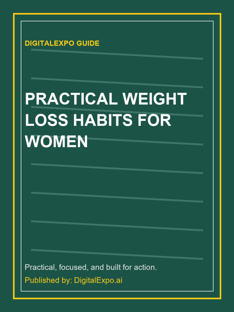 Practical Weight Loss Habits for Women