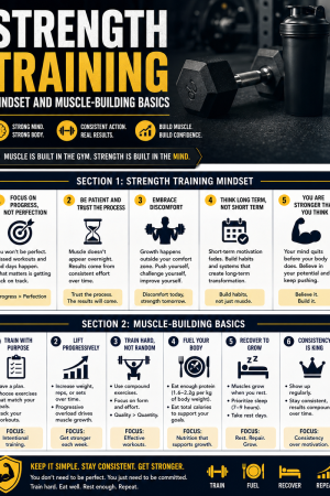 Strength Training Mindset and Muscle-Building Basics