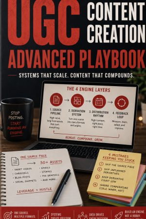 UGC Content Creation: Advanced Playbook