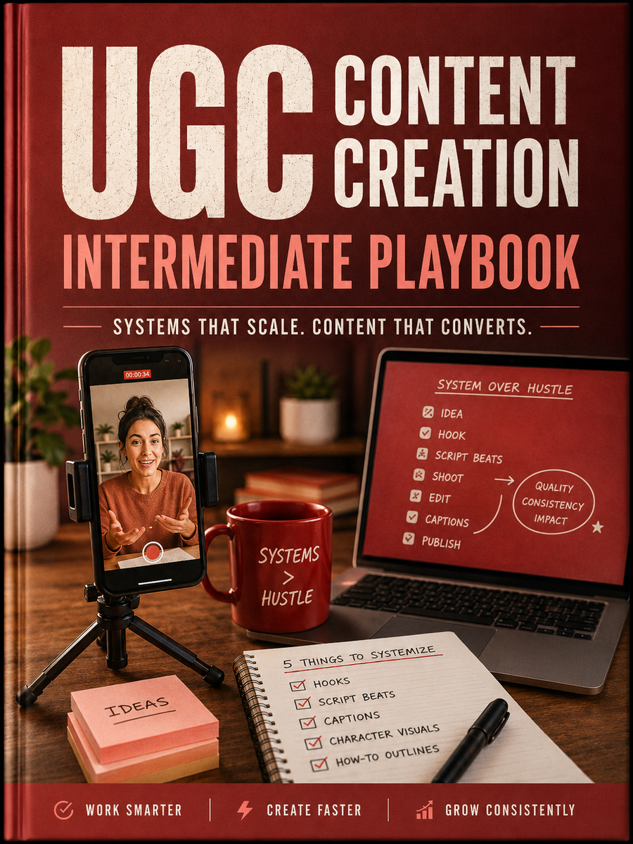 UGC Content Creation: Intermediate Playbook