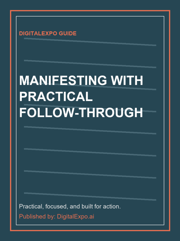 Manifesting with Practical Follow-Through