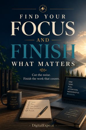 Find Your Focus and Finish What Matters