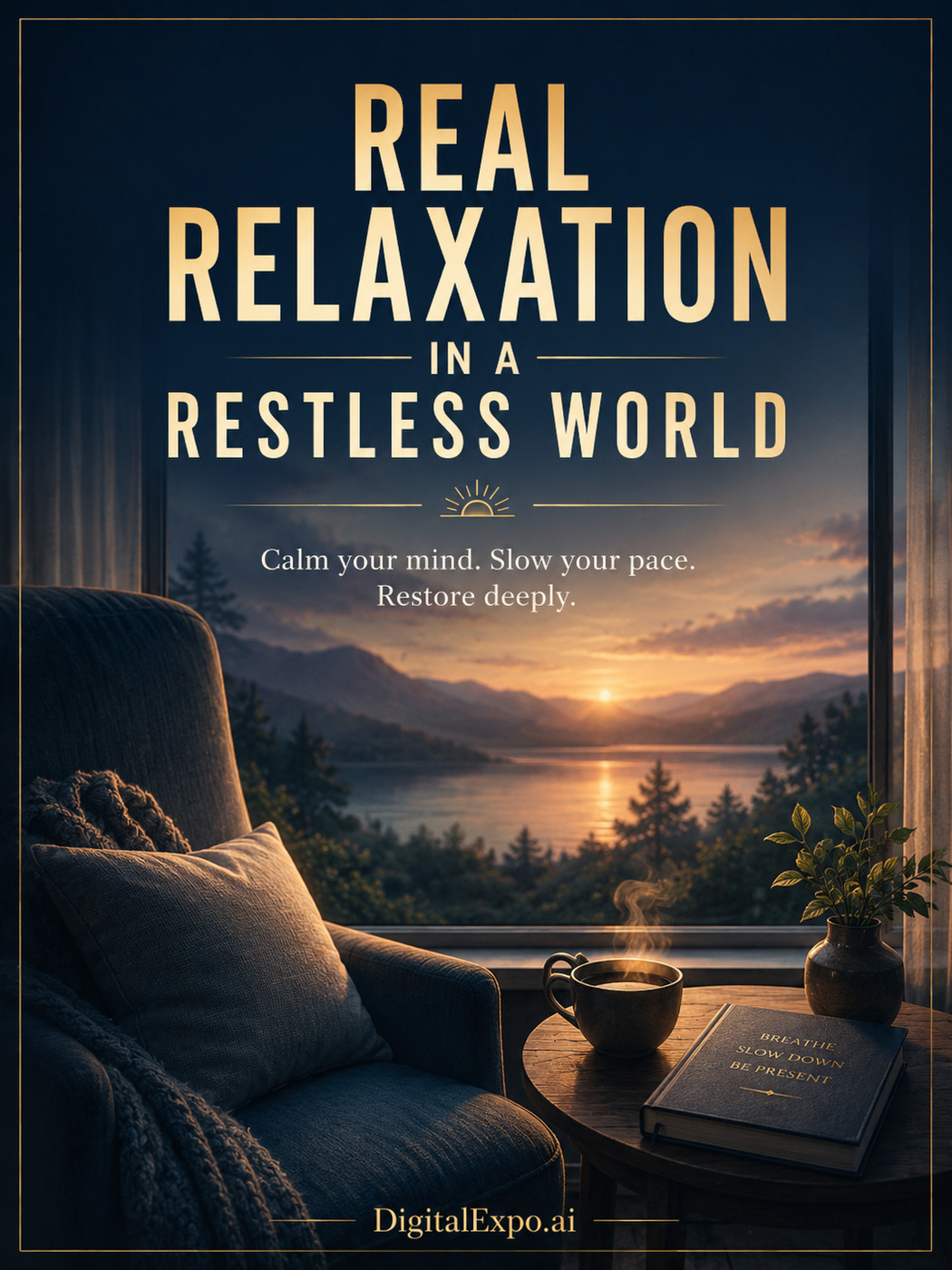 Real Relaxation in a Restless World