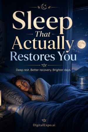 Sleep That Actually Restores You