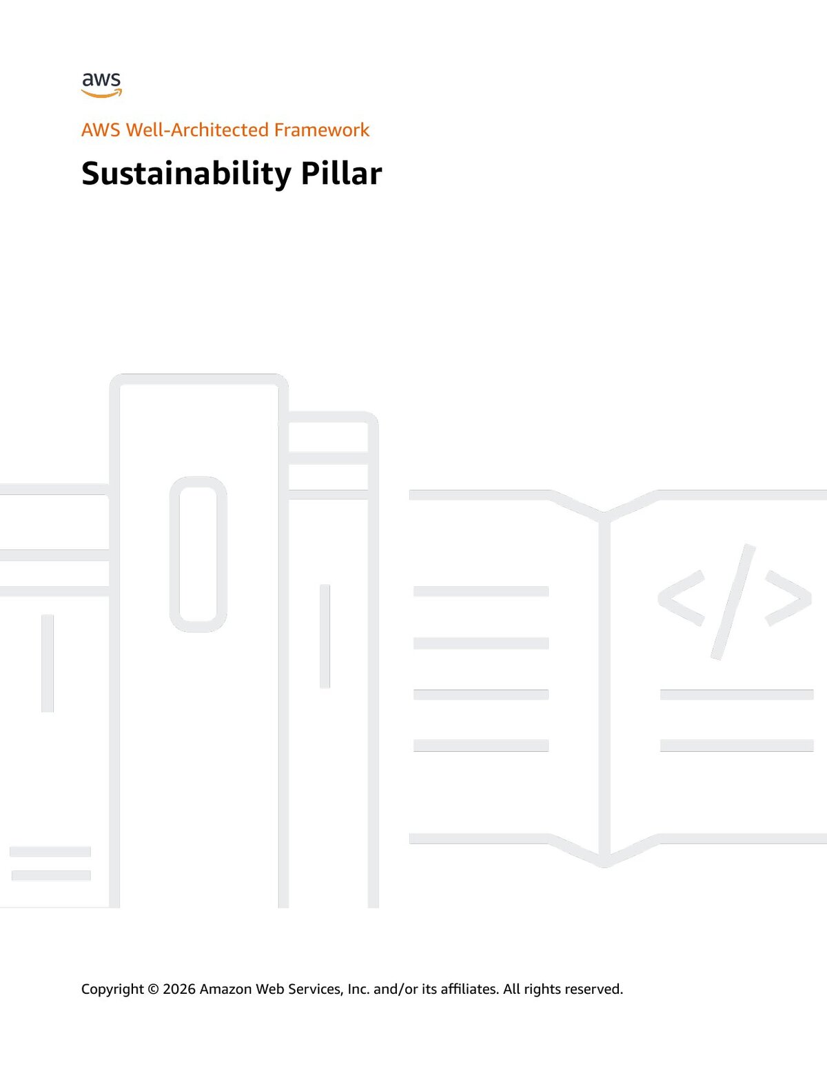 AWS Well-Architected — Sustainability Pillar